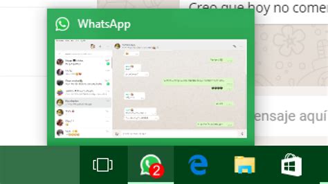 ultima version de whatsapp escritorio